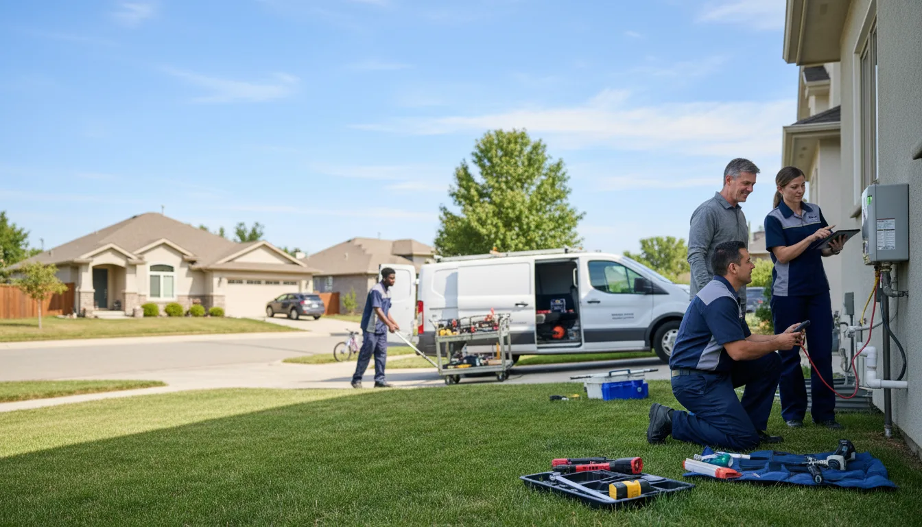 Tankless water heater service in West Bridgewater, MA
